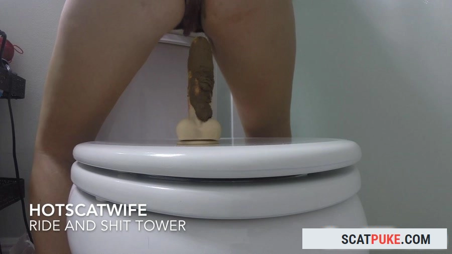 HotScatWife - RIDE and SHIT TOWER - Full HD 1080p  [1.22 GB]