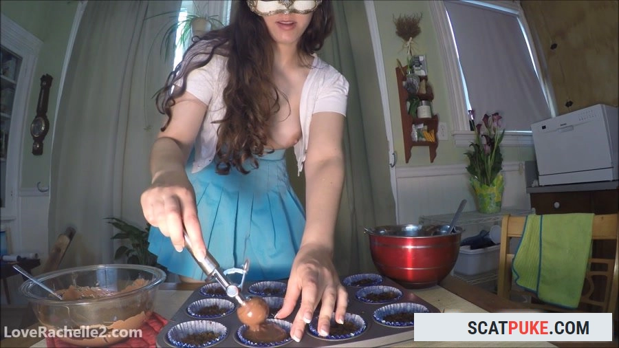 LoveRachelle2 - Making POO-Nut Butter Cups and EATING Some! - Full HD 1080p  [779 MB]