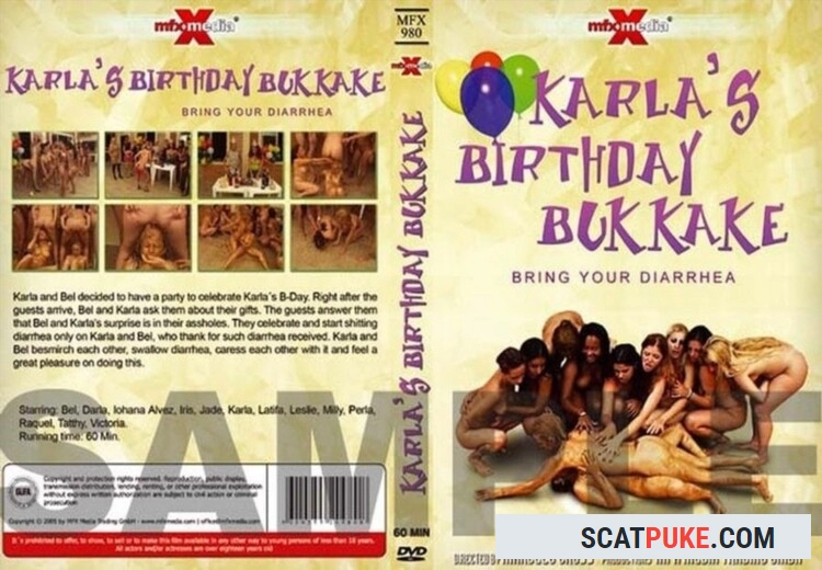 Karla's Birthday Bukakke - Bring Your Diarrhea - DVDRip [446.2 MB]