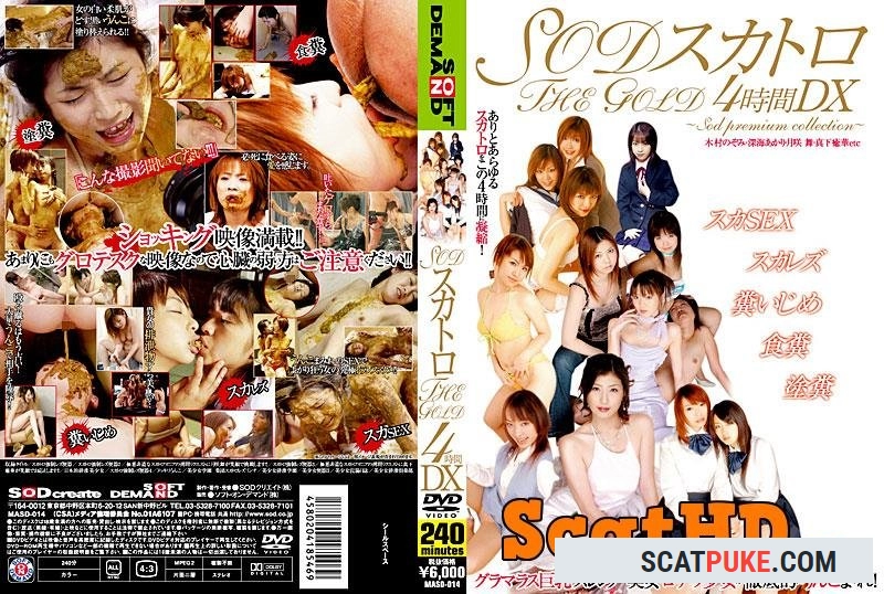 Nozomi Kimura - THE GOLD DX scatology SOD for 4 hours - DVDRip  [3.94 GB]