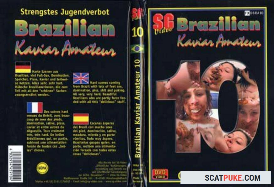 Scat Girls - Brazilian Kaviar Amateur 10 - DVDRip  [671 MB]