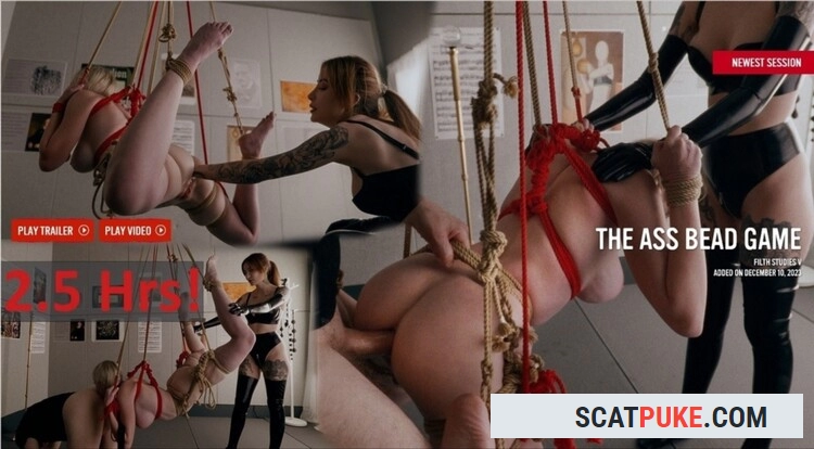 Rebel Rhyder, Charlotte Sartre - The Ass Bead Game - Full HD 1080p  [6.67 GB]