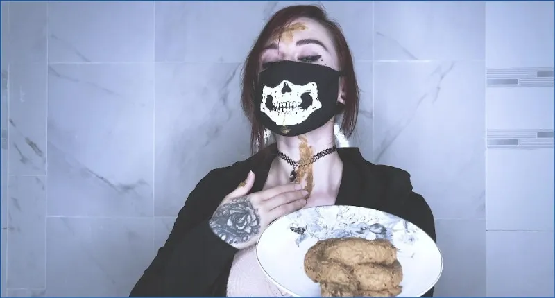 SweetBettyParlour - My Poop is Really Big and Sweet - Shitting, Solo, Smearing - scat porn video at ScatPuke.com