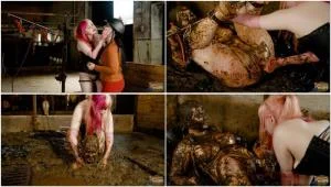 Cowshed Scat Humiliation - Sex in the Cowshed - HD 720p [618 MB]