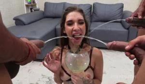 CONNY PEYTON in a strong DP with 4 huge cocks + pissing. LTP085 - Full HD  [4.96 GB]