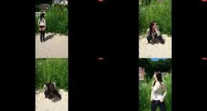 Young-Devotion - Public Natursekt am Blankenese Strand Hamburg 02 07 14 - Full HD  [25.62 MB]