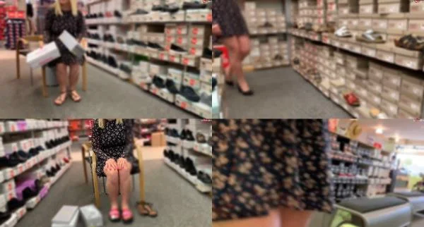 Devil Sophie - Public shoes shopping with the extra serving pee - I do the shoe piss test P with devil-sophie - Full HD 1080p  [236.62 MB]