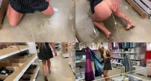 Devil Sophie - Pisswalk PUBLIC pissed in the shop so I like to go shopping with devil-sophie - Full HD 1080p  [79.3 MB]
