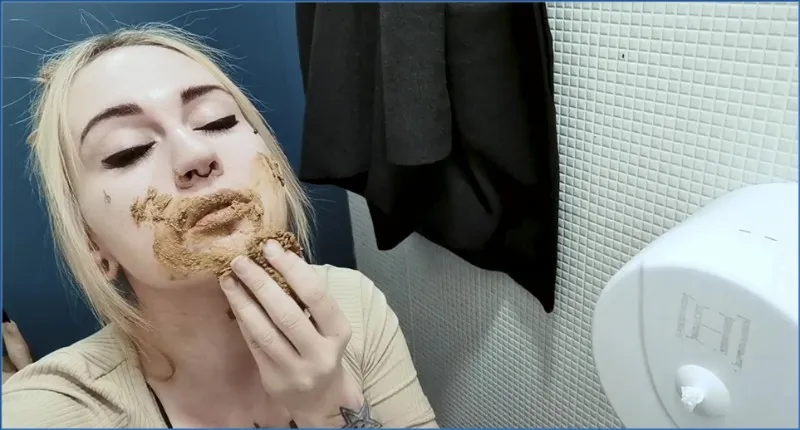 SweetBettyParlour - Shitting & Smearing, Russian Scat Film - scat porn video at ScatPuke.com