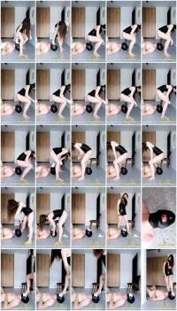 Used mouth of my cheap slut - SD [Mistress Jardena  
] Solo, Femdom  - :ScatPuke