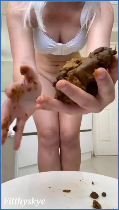 Filthy Skye Solo 2023 - Thick Poop Piece And Soft Anal Gaping (Scatbook) - Filthy Skye - scat porn video at ScatPuke.com