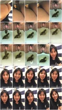 Scat Cute Sabrina 2 - SD [Efro Sabrina  
] Solo, Talking - :ScatPuke