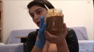 Full Jar Breakfast - SD [Mistress Roberta  
] Romanian, Smearing