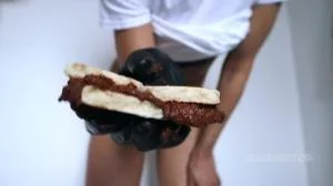 Hot Filled Potato Cake - HD 720p [Ella Dearest aka Efro Ella  
] Defecation, Solo