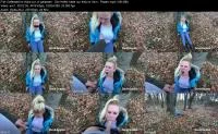 Devil Sophie - Gefesselt im Wald zur ck gelassen - Der Helfer hatte nur eins im Sinn - Pissen - Full HD 1080p [100 MB] Fingering, Masturbation - :ScatPuke