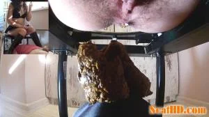 MistressAnna - Big Shit and Cum in his mouth - Full HD 1080p [MistressAnna  
] Face Sitting , Femdom