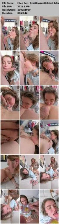 Eden Ivy - RealHookupHotshot Eden Ivy Gets Anal And Gets Pissed On - SiteRip [2.65 GB] Big Ass, Anal - :ScatPuke