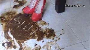 Slut Teen order you to eat her shit - FullHD 1080p [Diosa Susi  
] Scat, Dildo
