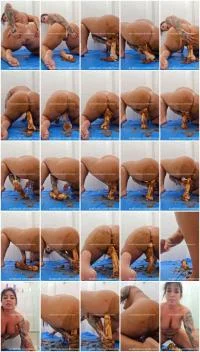Creamy Poop - SD [Monica Santhiago aka Mommy  
] Kaviar , Amateur - :ScatPuke