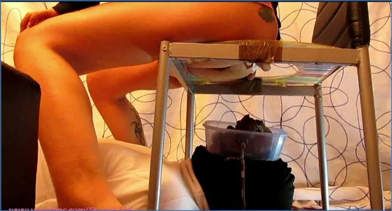 Before Going Out A Pyramid of Shit - Teens Femdom Scat - scat porn video at ScatPuke.com