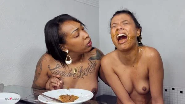 Eat Your Own Shit - UltraHD 4K [Scat And Pee Swallow] Lesbians, Brazil