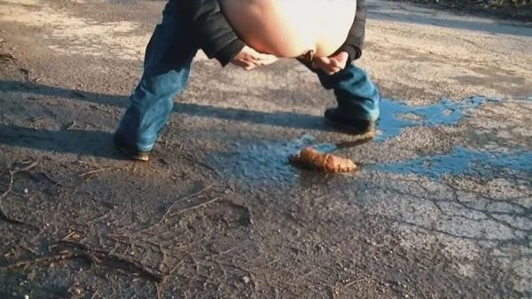 German Countryside Poop - HD 720p [Mia Skye aka MiaRoxxx] Germany, Dirty Anal