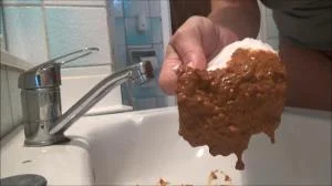 Huge Diarrhea In Sink [SD] Fetish, Romanian