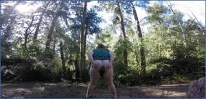 Poo Fun In The Woods! [Full HD 1080p]  Samantha Starfish