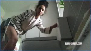 Spy PoopCam [HD 720p]  Ella Dearest