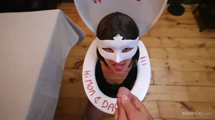 Humiliating Day of Oral Pissing with Bruce and Morgan - scat porn video at ScatPuke.com